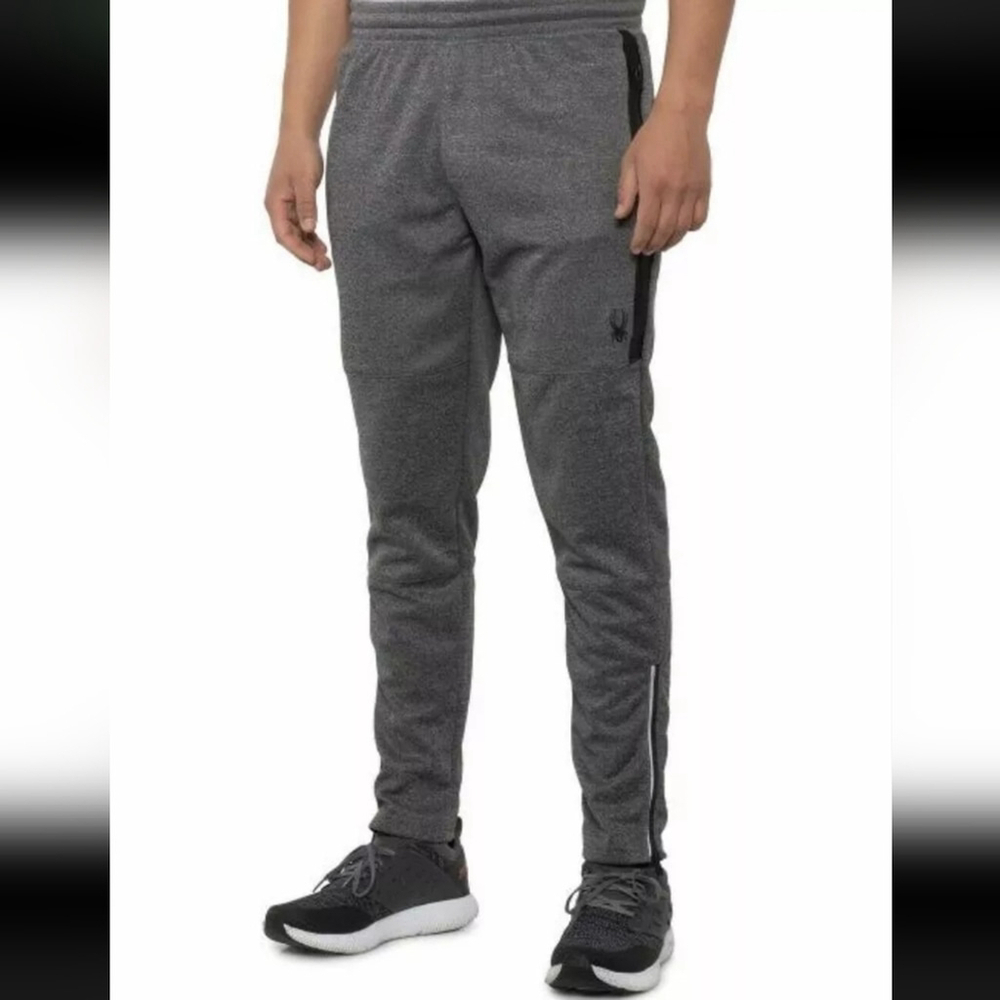 SPYDER MEN'S ACTIVE PERFORMANCE ANKLE JOGGERS SWEATPANTS LIKE NEW MEDIUM